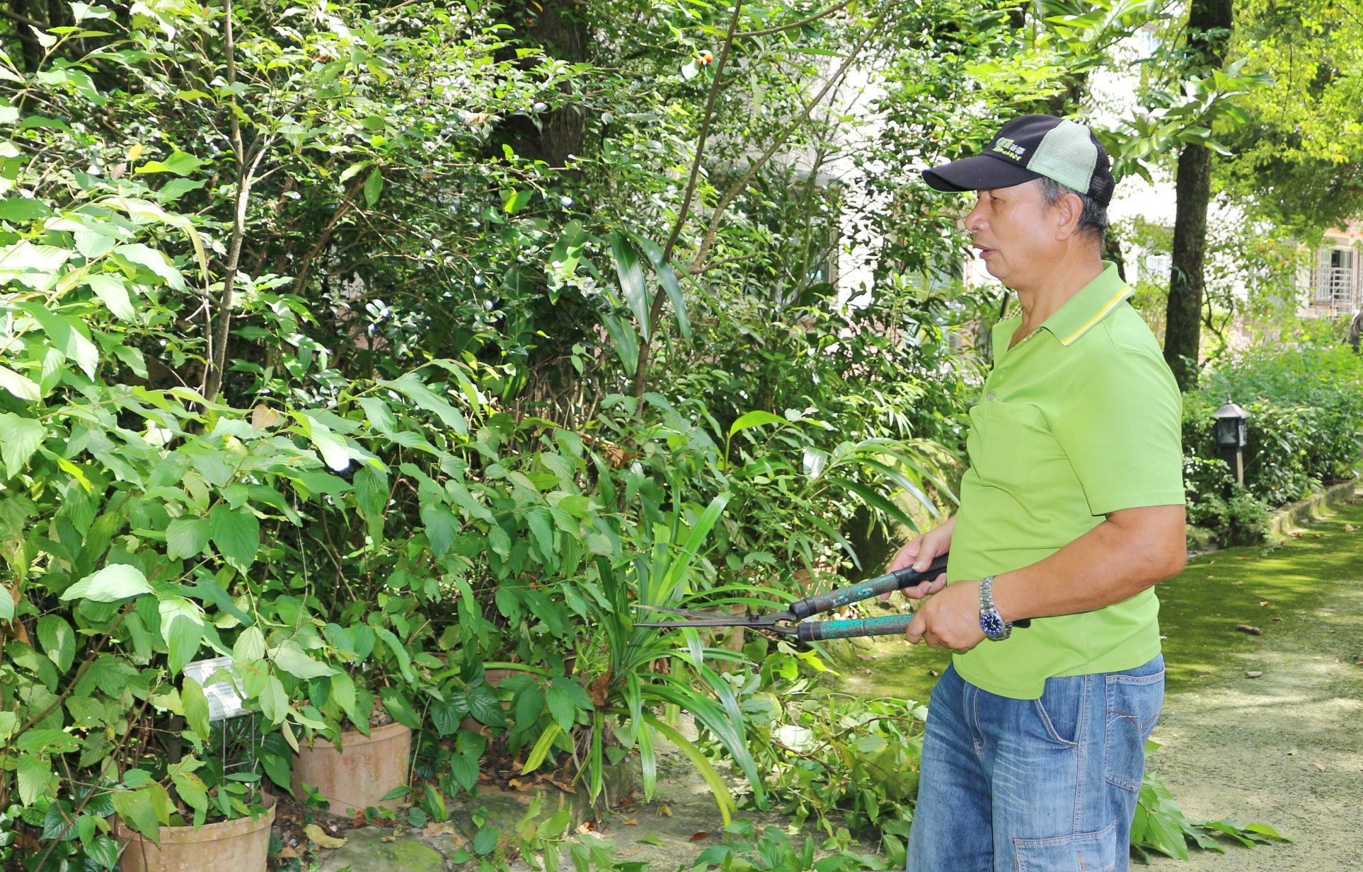 通稿-邱柱說一甲腹地每天都仰賴他打理，工作內容包羅萬象，根本沒有時間無聊！
