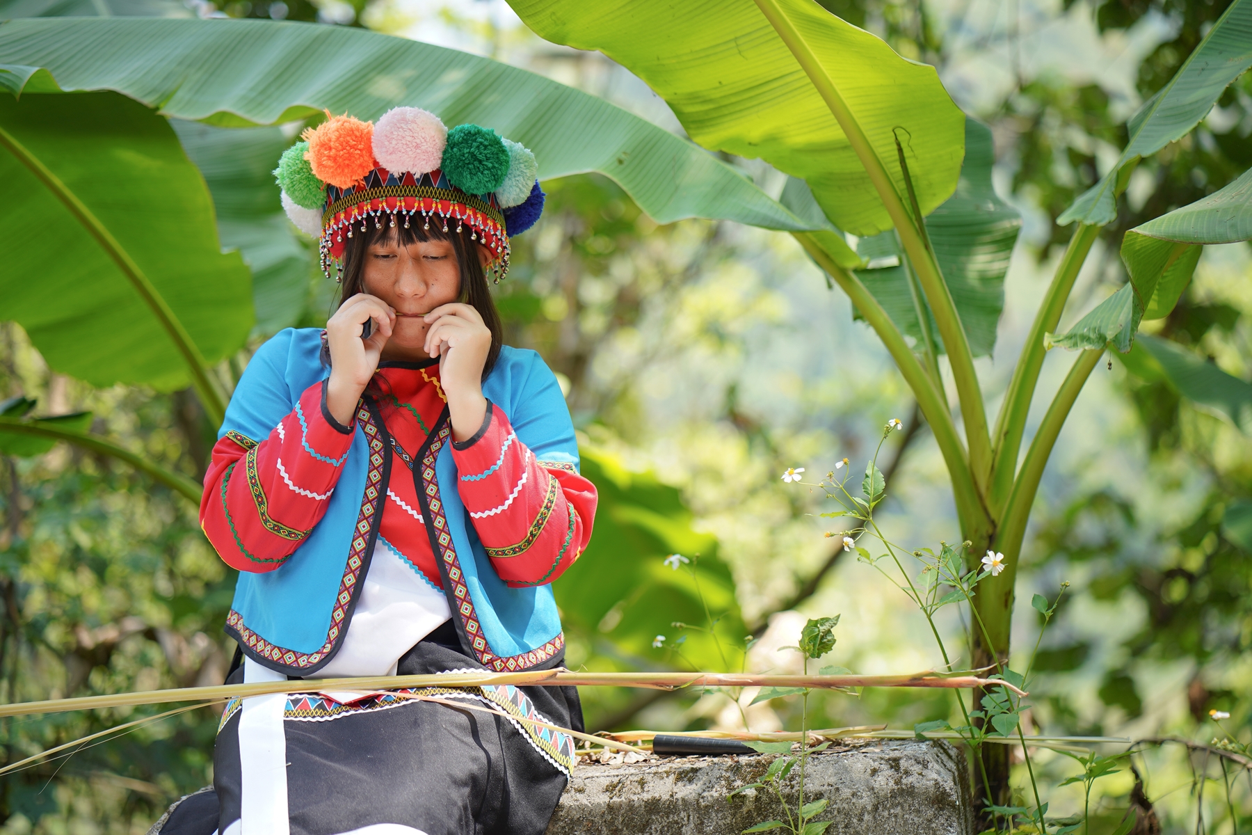 春節期間可到茶山部落體驗三族共融的風情。