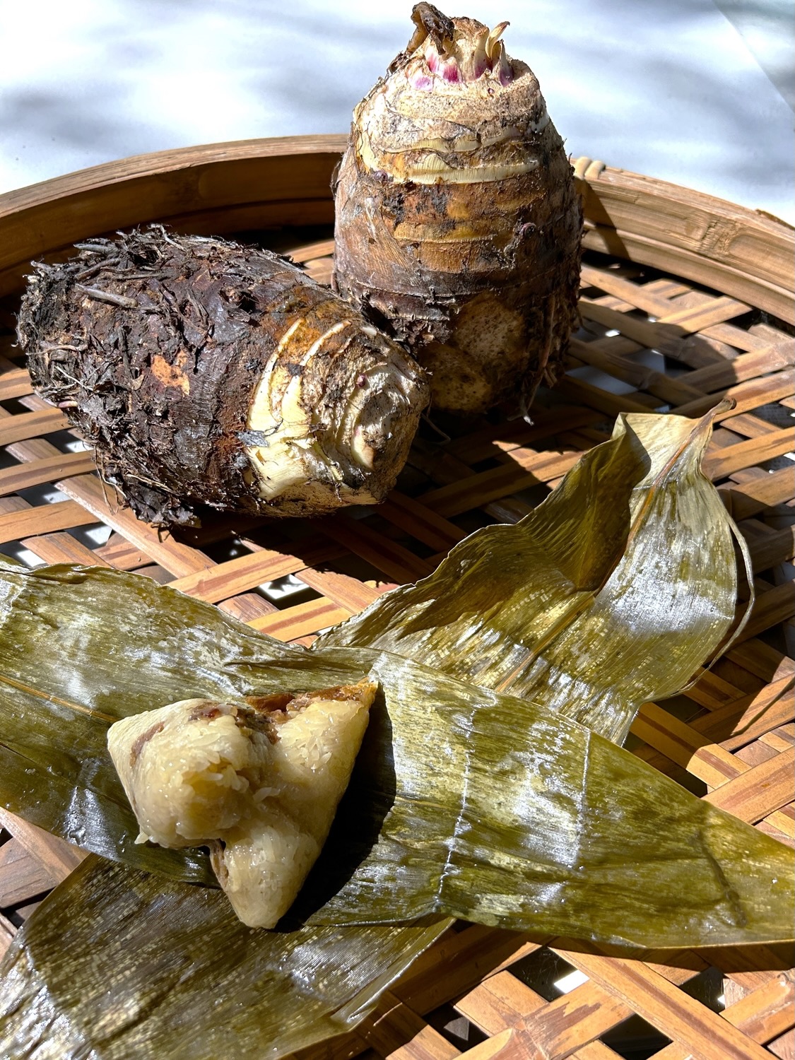 圖3.雲林縣本村物產生產合作社推出芋頭肉粽，口味獨特。jpeg