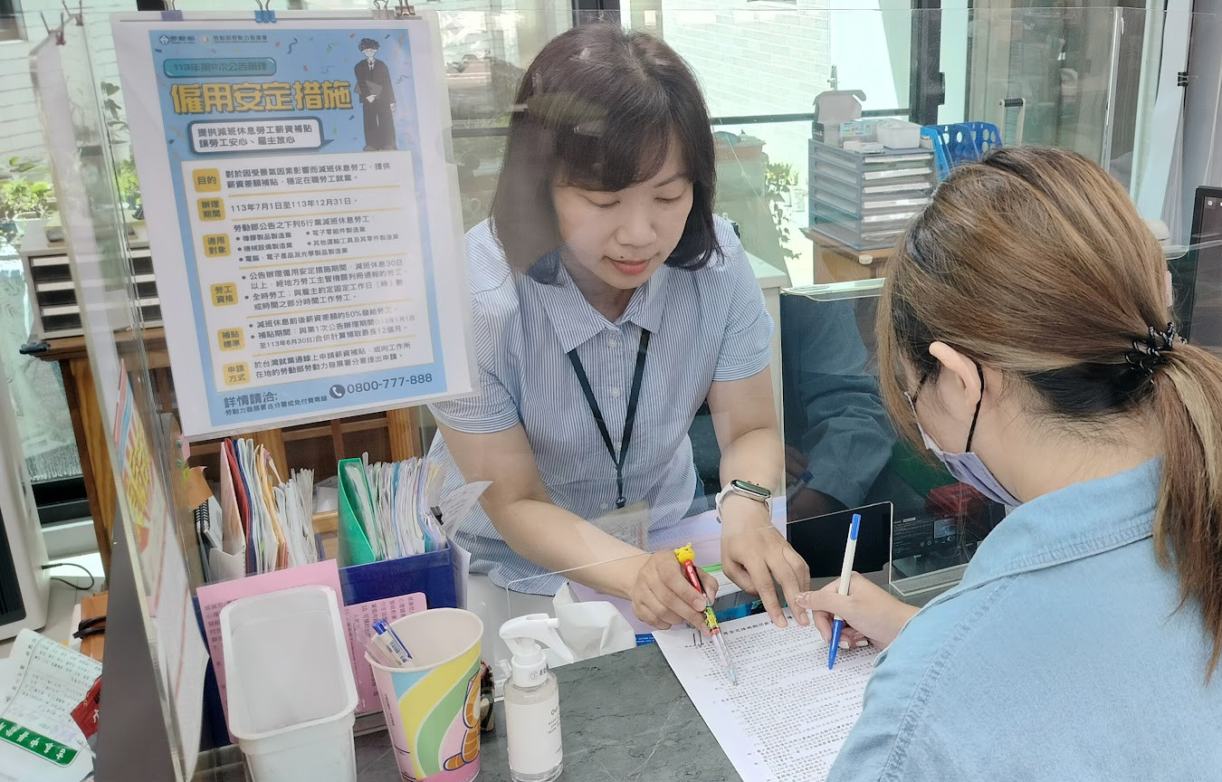 因應景氣仍衝擊橡膠製品製造業等5大行業，為降低勞工生計影響，勞動部於日前公告持續啟動「僱用安定措施」至12月31日止。