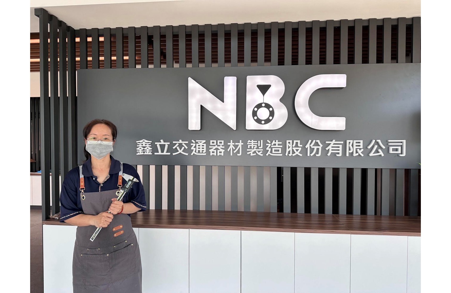 圖2.嘉義縣朴子市的鑫立交通器材製造公司就是透過此計畫受益的成功案例。