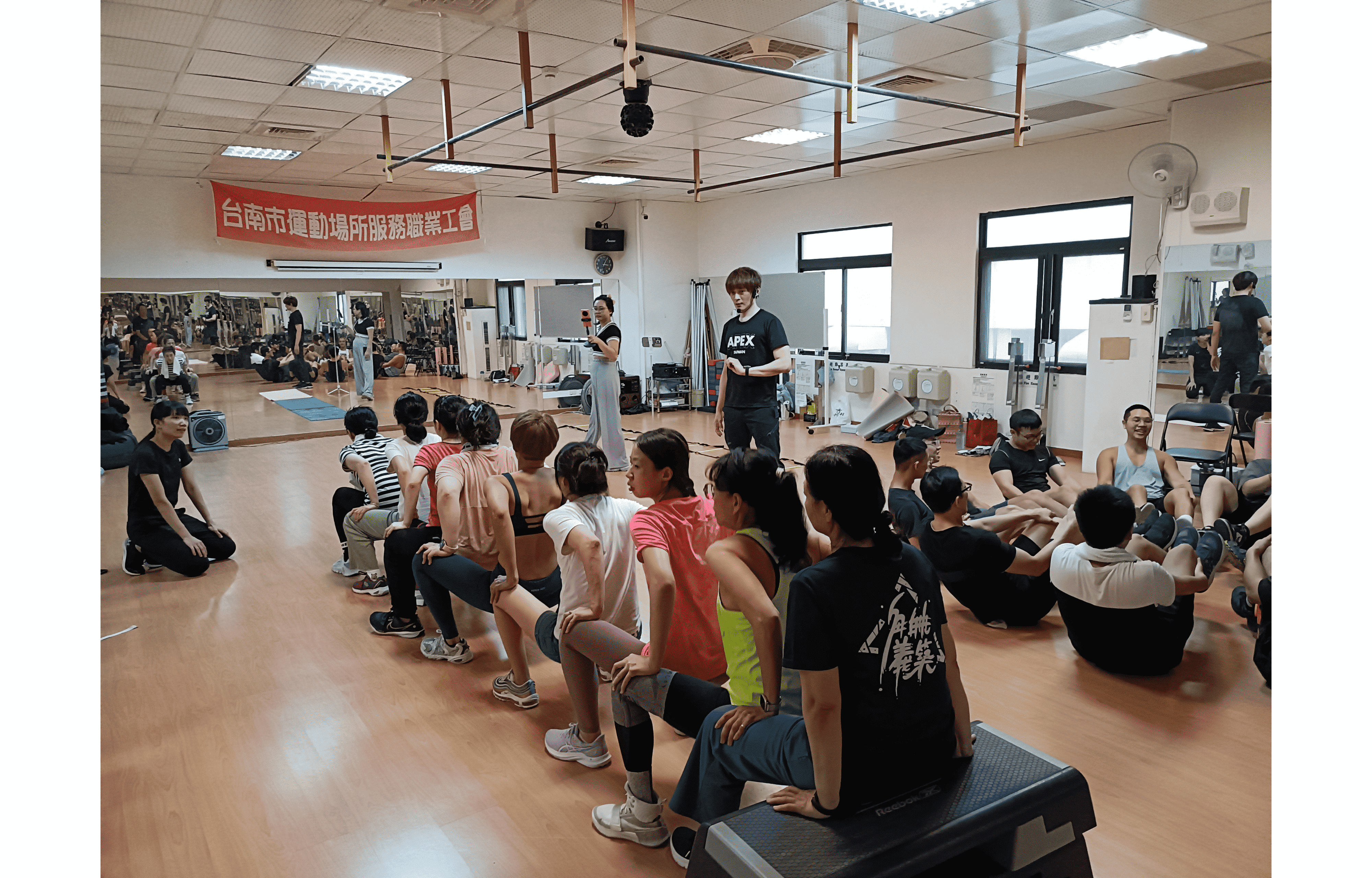 圖4.雲嘉南分署產投課程多元豐富，其中健身相關課程近年頗受歡迎，不僅能強健體能，也有助取得相關證照。