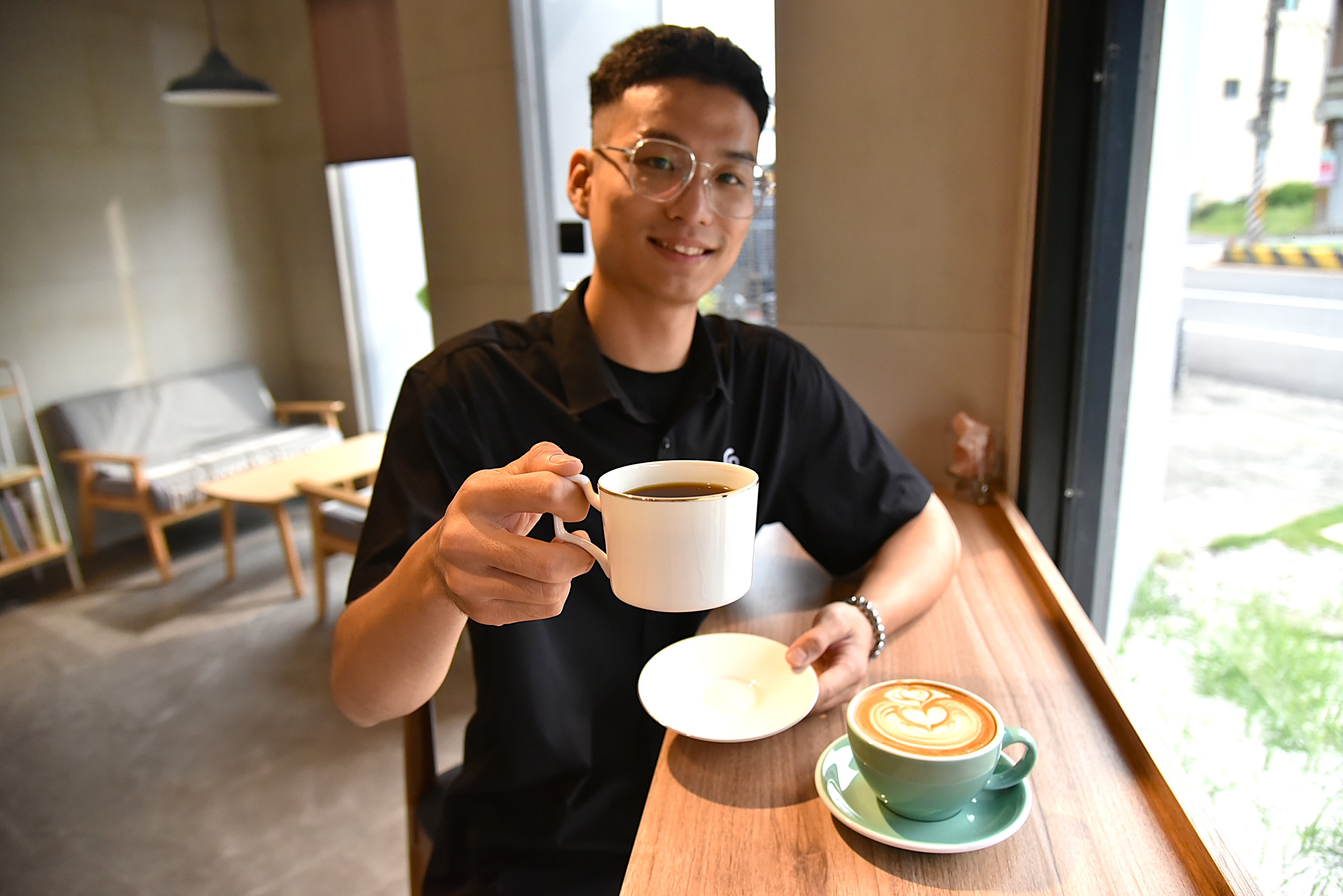 黃震麒很開心找到符合自身興趣的工作。