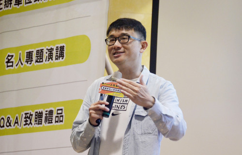 馬克鼓勵民眾面對失敗要改變心境，轉念正向思考，總有意外收穫。