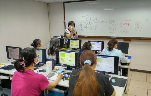 圖1.社會新鮮人小慈原就讀食品營養相關科系，因嚮往行政文書工作，參加南分署職前訓練課程提升競爭力。
