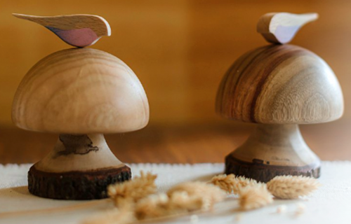 「森菇鳥影音樂鈴」受消費者喜愛，已銷售超過上千個。